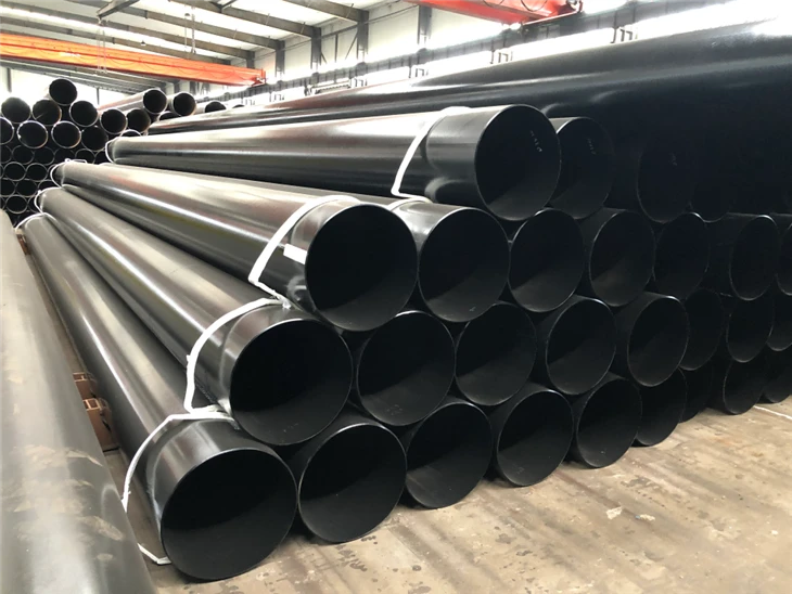 ASTM A53 ERW Black Varnish Steel Pipe