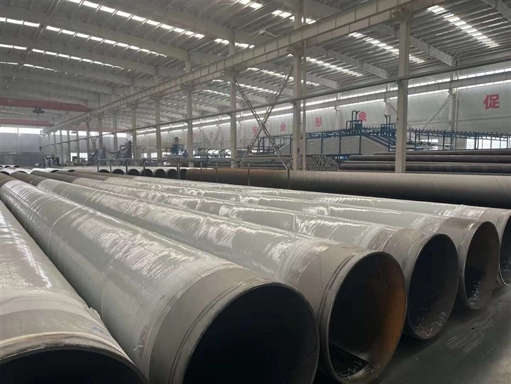 ASTM A53 Gr.B Helical Weld Carbon Steel Pipe factory