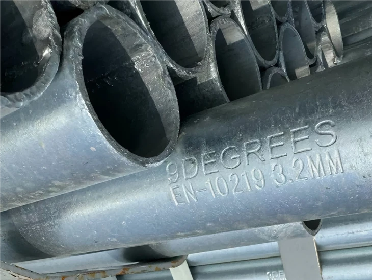 EN 10219 3.2MM Scaffolding Pipe