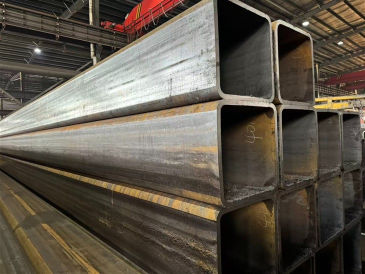 EN10219 Black Welded Square Steel Pipe factory