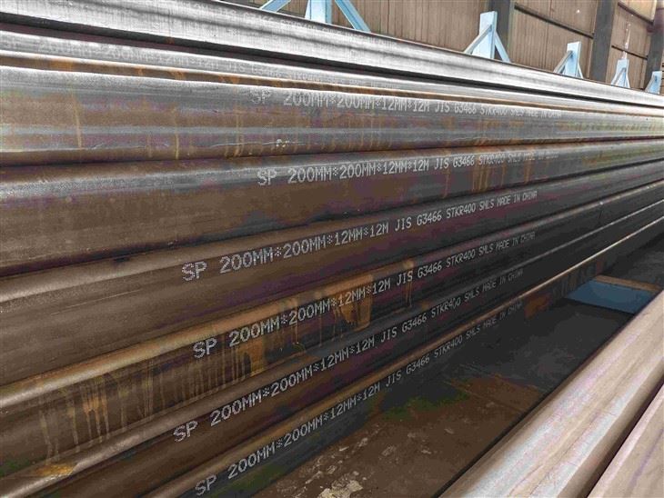 JIS G3466 Square And Rectangular Steel Tubes