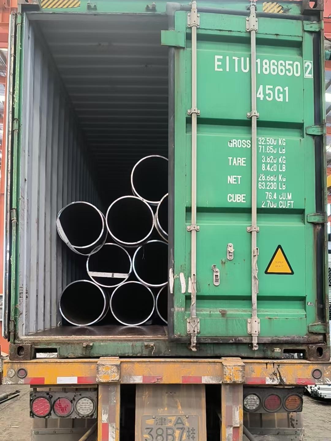 LSAW Pipe Shipment Details LSAW Pipe Shipment Details