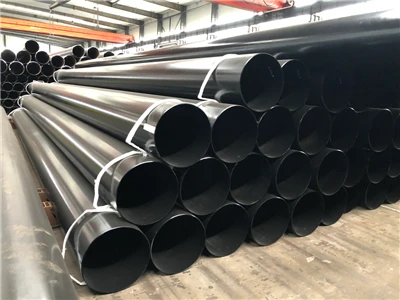 ASTM A53 ERW Black Varnish Steel Pipe